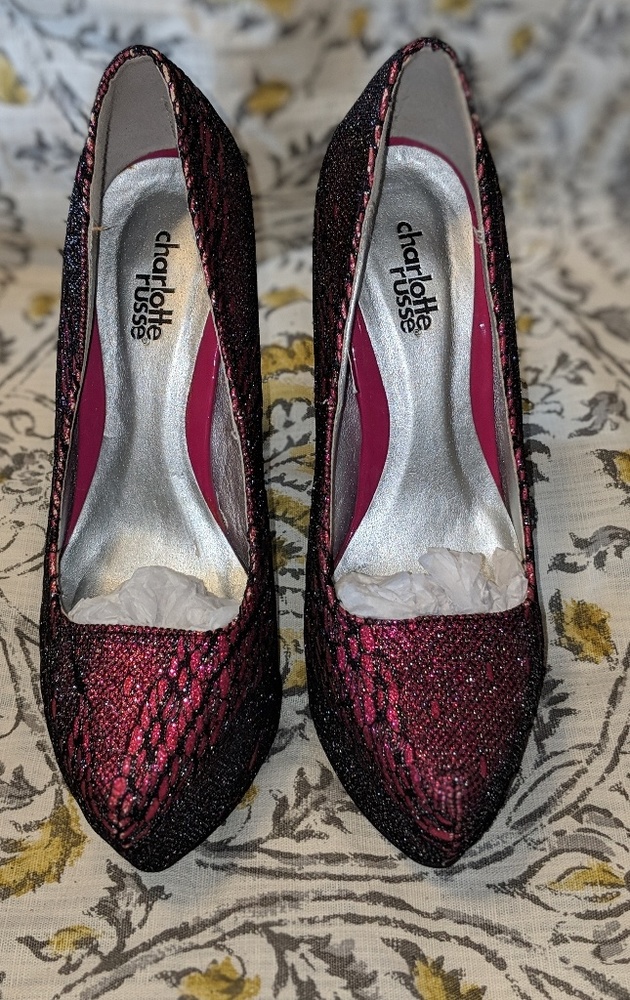 Charlotte Russe platform pump